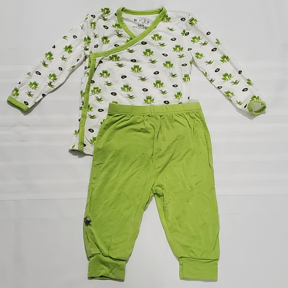 Kyte Baby 2-piece Set Kimono Top with Pants